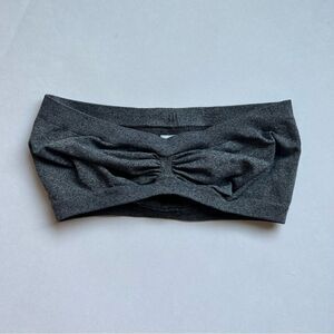 Wilfred Grey Tube Nopads Spandex Bralette Size Large NWOT